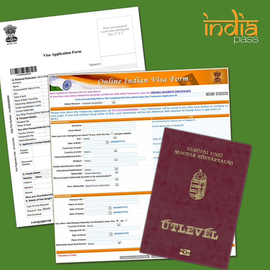 IndiaPass: Indiai vízum 2012